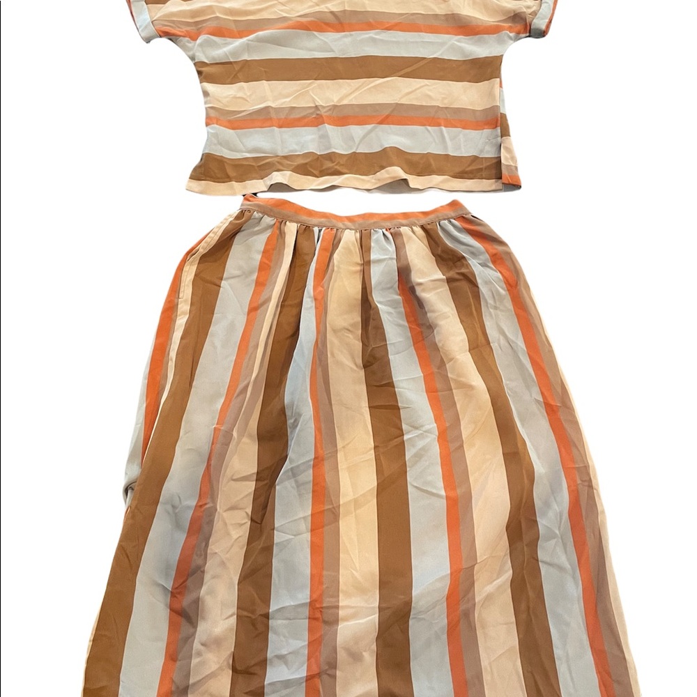 Women’s vintage Ellen Ashley skirt and blouse set